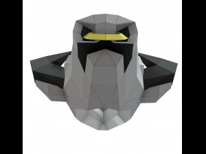 маска быка 3D Модель