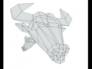bull mask 3D Model