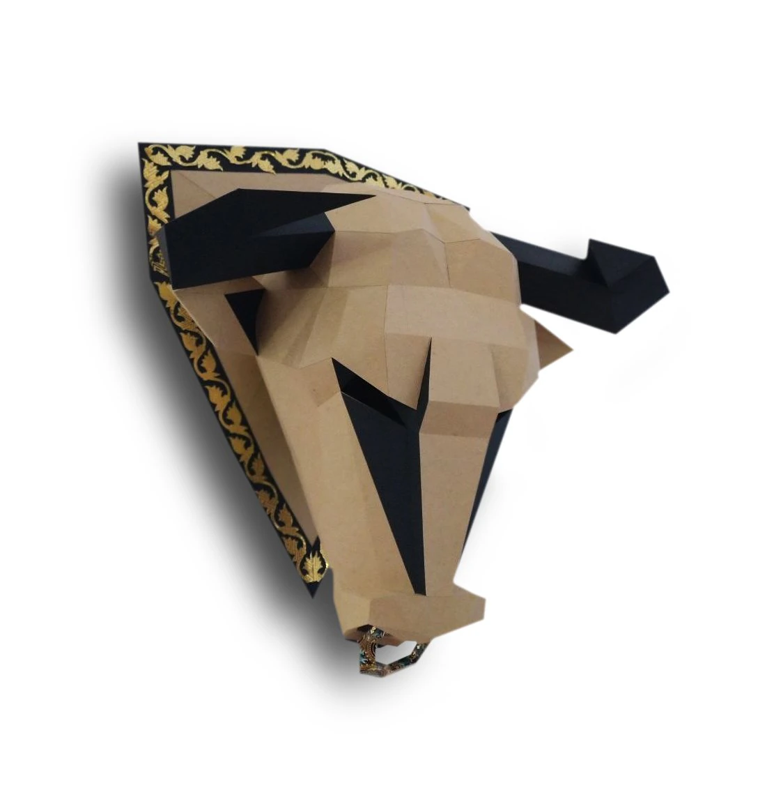 trofeo de cabeza de toro Modelo 3D .c4d .max .obj .3ds .fbx .stl .blend 