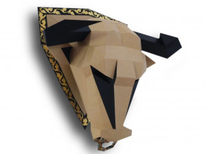 bull head trophy 3D Model