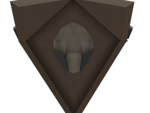 bull head trophy Modello 3D