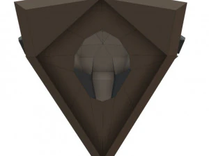 trofeo de cabeza de toro Modelo 3D