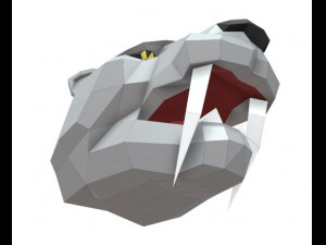 trophy saber-toothed tiger 3Dモデル