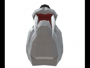trophy saber-toothed tiger 3Dモデル