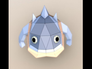 fish maguro senpai salmon Modèle 3D