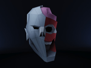 zombie mask Modèle 3D