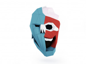 zombie mask Modèle 3D