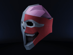 zombie mask Modèle 3D