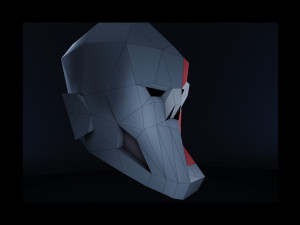 zombie mask Modèle 3D