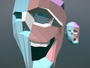 zombie mask Modèle 3D
