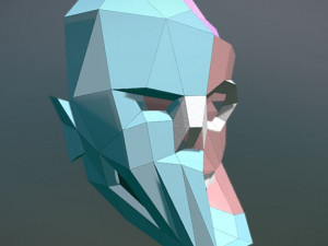 zombie mask Modèle 3D