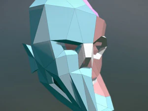 zombie mask 3D Model
