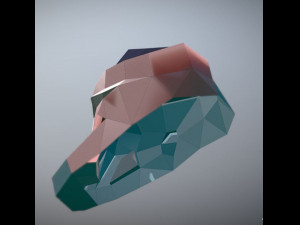 zombie mask Modèle 3D