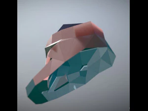 zombie mask 3D Model