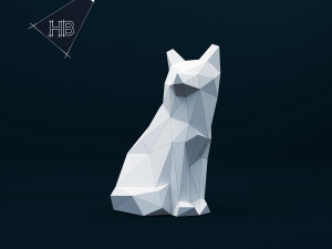 fox lowpoly 3D Model