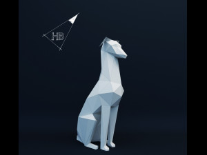 dog doberman Modelo 3D