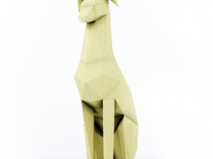 dog doberman Modelo 3D