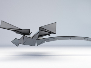 dragonfly 3Dモデル