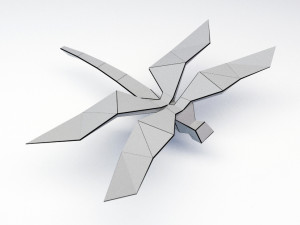 dragonfly 3Dモデル