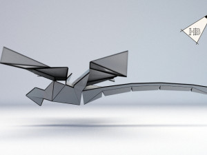 dragonfly 3Dモデル