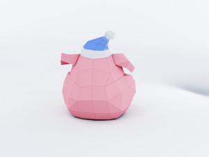 pig head from gravity falls 3D Model