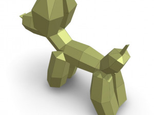 balloon dog stay 3D Model