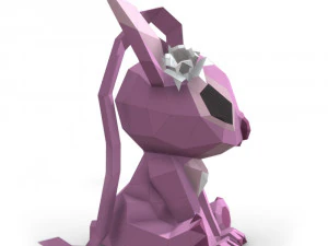 angel - girlfriend stitch 3D Model