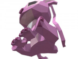 angel - girlfriend stitch 3D Model