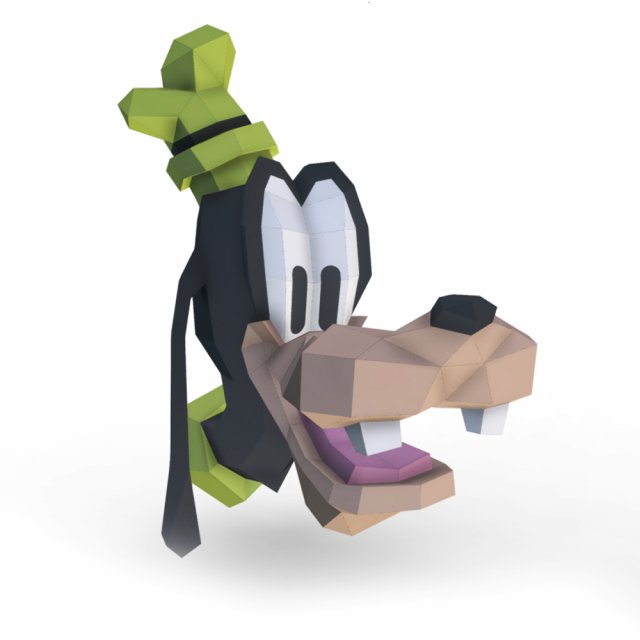 goofy trophy 3D Model .c4d .max .obj .3ds .fbx .stl .blend 
