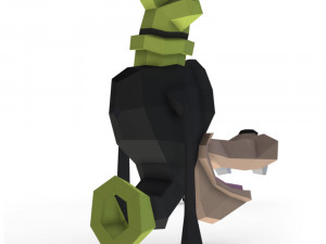 goofy trophy 3D Model