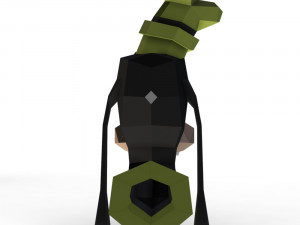 goofy trophy 3D Model