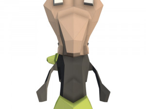 goofy trophy 3D Model