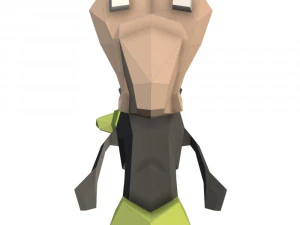goofy trophy 3D Model