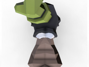goofy trophy 3D Model