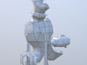goofy trophy 3D Model