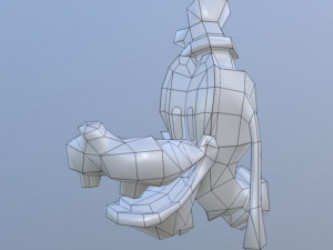 goofy trophy 3D Model