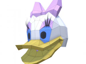 Papatya &ouml;rdeği 3D Model