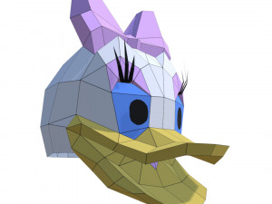 daisy duck 3D 模型