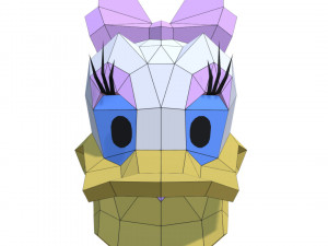 daisy duck 3D 模型