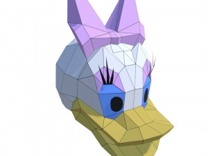 daisy duck 3D 模型