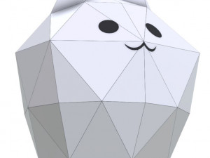 fat cat lamp 3D 모델