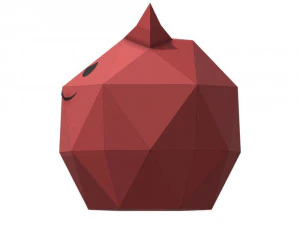 l&aacute;mpara del gato del diablo Modelo 3D