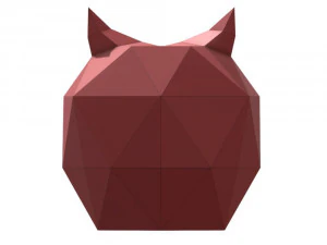 l&aacute;mpara del gato del diablo Modelo 3D