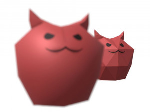 devil cat lamp 3D Model