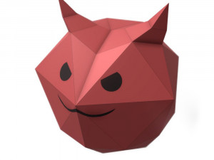 devil cat lamp 3D Model