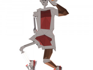 michael jeffrey jordan 3D Model