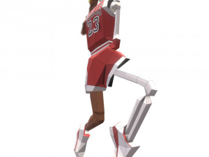 michael jeffrey jordan 3D Model