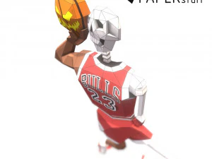 michael jeffrey jordan Modelo 3D