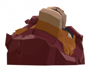 trophy simba 3D Модель
