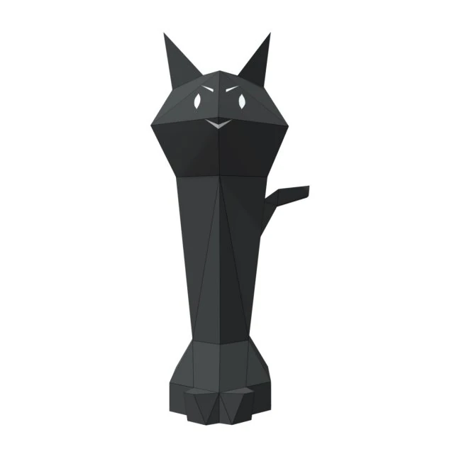 boze kattenlamp 3D Model .c4d .max .obj .3ds .fbx .stl .blend